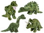Beatriz - Peluche Dinosaure vert 33 cm - Modèle assorti aléatoire - Jeu en français