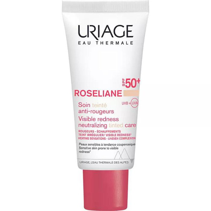 Uriage Roseliane CC Crème SPF50 40ml Teintée Soin Correcteur Protecteur Uriage Roseliane CC Crème SPF50 40ml Teintée Soin Correcteur Protecteur