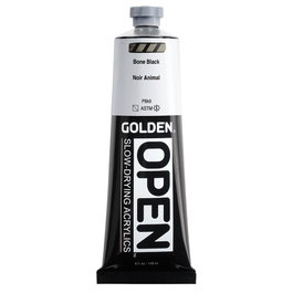 Golden OPEN Couleurs Acryliques Noir Os 148 ml