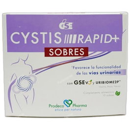 PRODECO GSE CYSTIS RAPID+ 10 sachets de 3,4 g