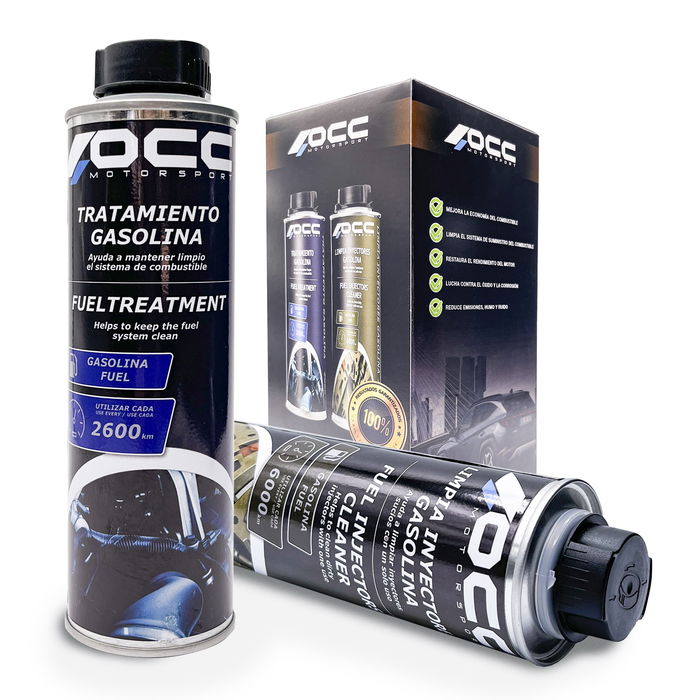 Occ Motorsport ZOCCA0006 Pack Traitement Essence Nettoyant Injecteurs Essence Préparation ITV Occ Motorsport ZOCCA0006 Pack Traitement Essence Nettoyant Injecteurs Essence Préparation ITV