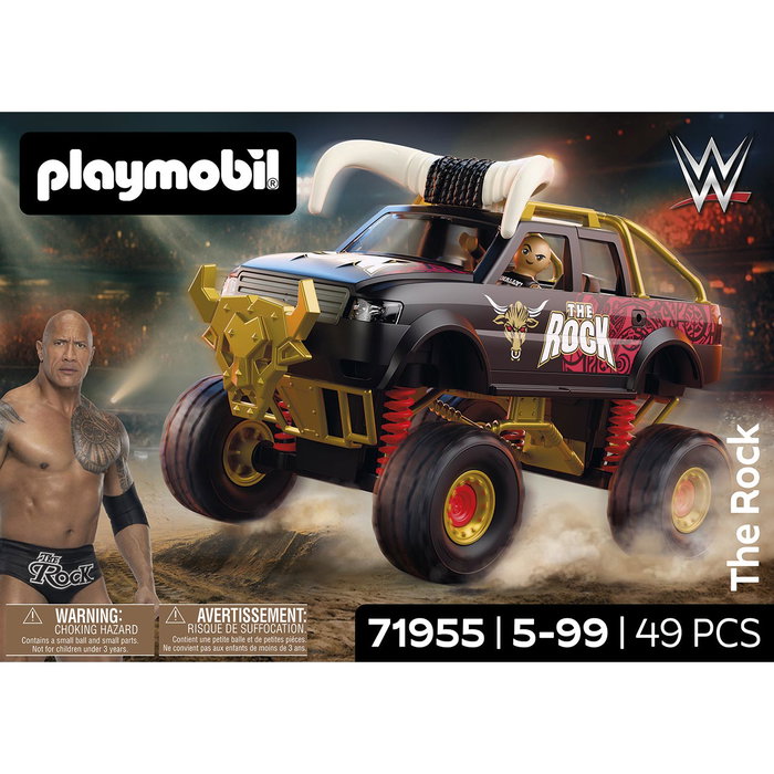 Playmobil WWE Le Monster Truck de The Rock 71955