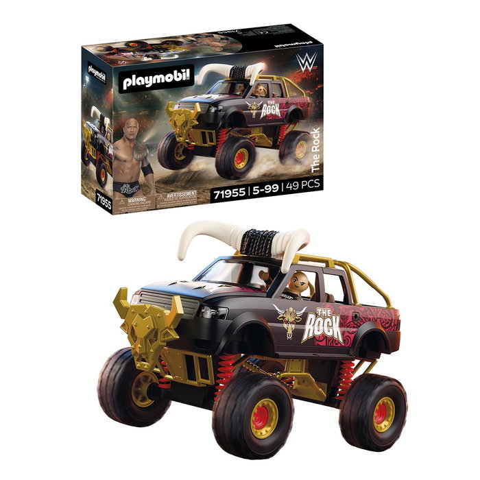 Playmobil WWE Le Monster Truck de The Rock 71955