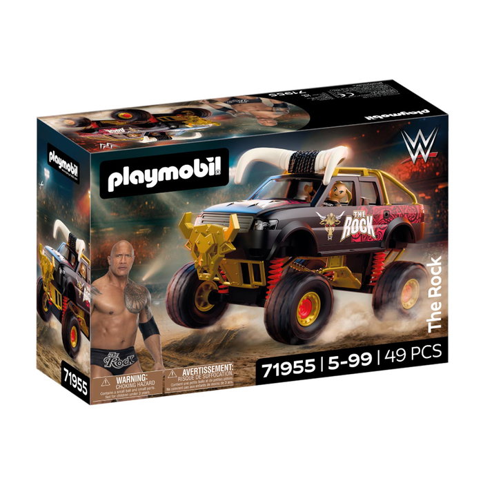 Playmobil WWE Le Monster Truck de The Rock 71955