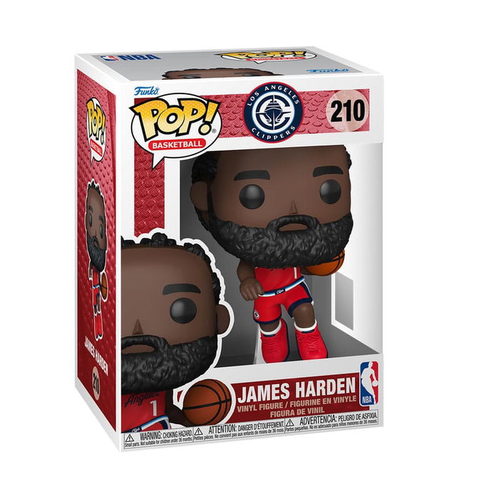 NBA Legends POP! Sports Vinyl Figurine Philadelphia 76ers - James Harden 9 cm NBA Legends POP! Sports Vinyl Figurine Philadelphia 76ers - James Harden 9 cm