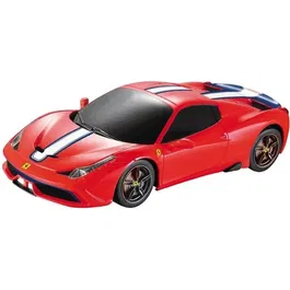 Mondo Ferrari 458 Italia Spec - Voiture télécommandée rouge - Echelle 1:24 - Radiocommande 2.4 GHz - Avec piles - Pour enfant 3 ans et plus