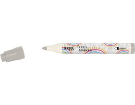 Kreul Marqueur pour textiles translucide gris pointe de balle 2-4mm