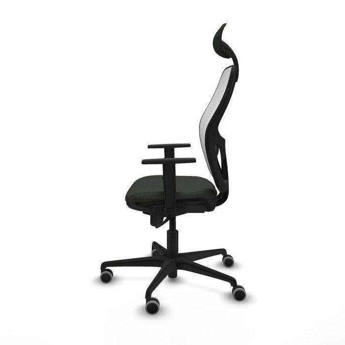 Chaise de Bureau avec Appui-tête Jorquera Piqueras y Crespo 1D036G1 Noir