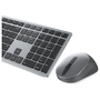 Dell 580-AJQY / KM7321WGY-GER Souris et Clavier sans Fil, Gris, Clavier Azerty/Allemand
