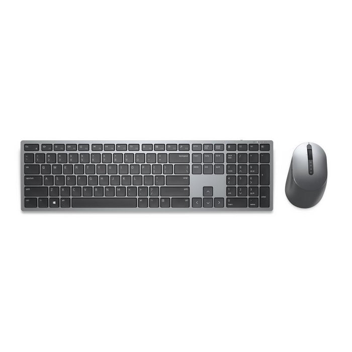 Dell KM7321W Pro Plus Clavier et Souris Sans Fil Bluetooth QWERTZ Allemand Gris Titanium Dell KM7321W Pro Plus Clavier et Souris Sans Fil Bluetooth QWERTZ Allemand Gris Titanium