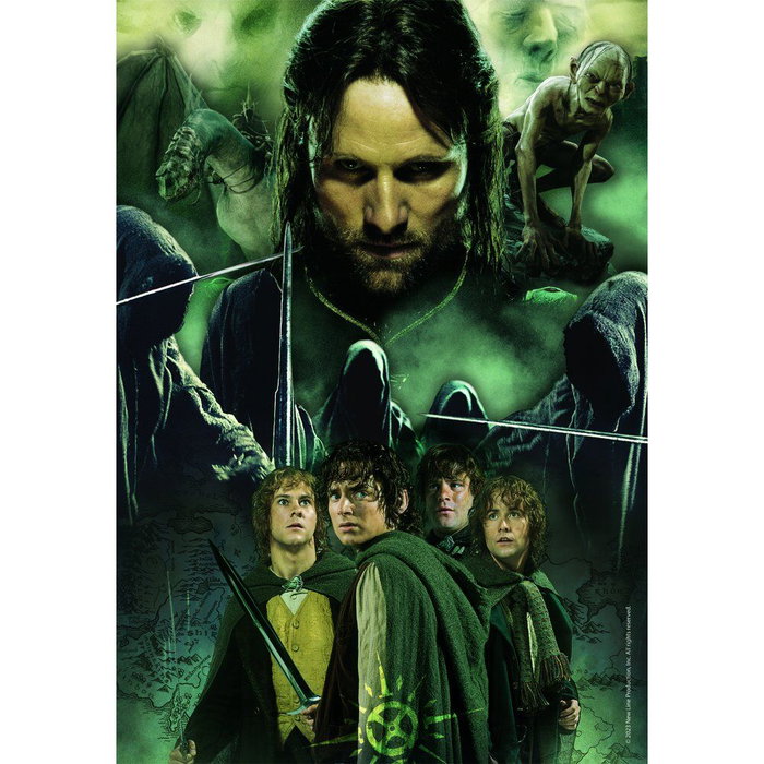 Clementoni Puzzle Le Seigneur des Anneaux 1000 pièces - 70 x 50 cm - Jeu en espagnol Clementoni Puzzle Le Seigneur des Anneaux 1000 pièces - 70 x 50 cm - Jeu en espagnol