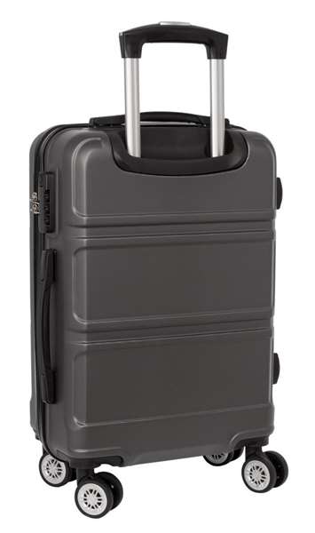 Safta SAFTA TRAVEL Valise Cabine 20 Pouces 34.5 x 55 x 20 cm en ABS Gris Foncé