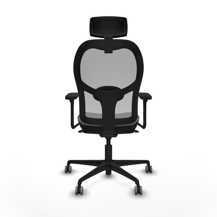 Piqueras y Crespo 3D036G2 Chaise de Bureau avec Appui-tête Gris