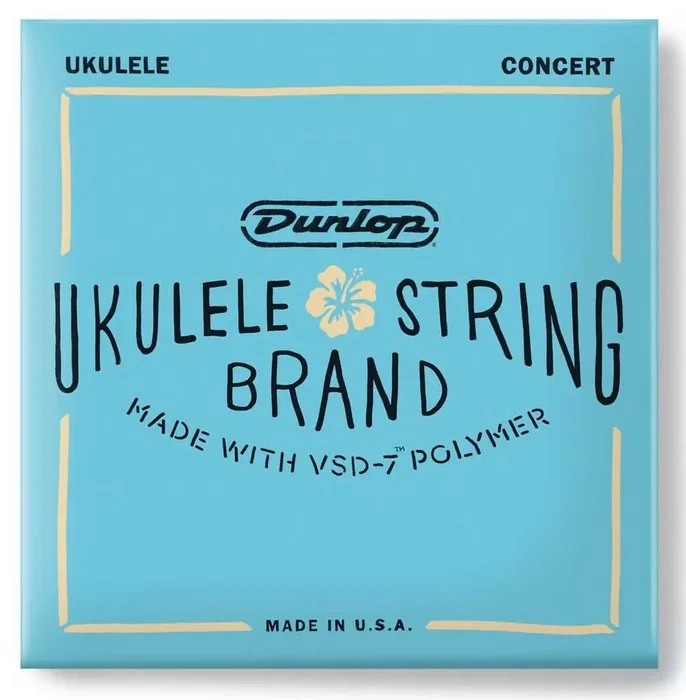 Dunlop jeu de cordes pour ukulélé concert VSD-7 calibres .026 .031 .036 .026
