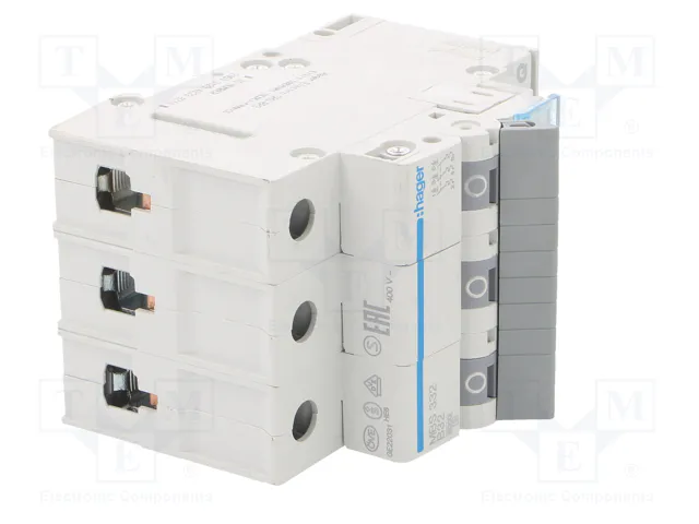 HAGER Disjoncteur 3P 32A 230/400VAC MBS Quick Connect HAGER Disjoncteur 3P 32A 230/400VAC MBS Quick Connect