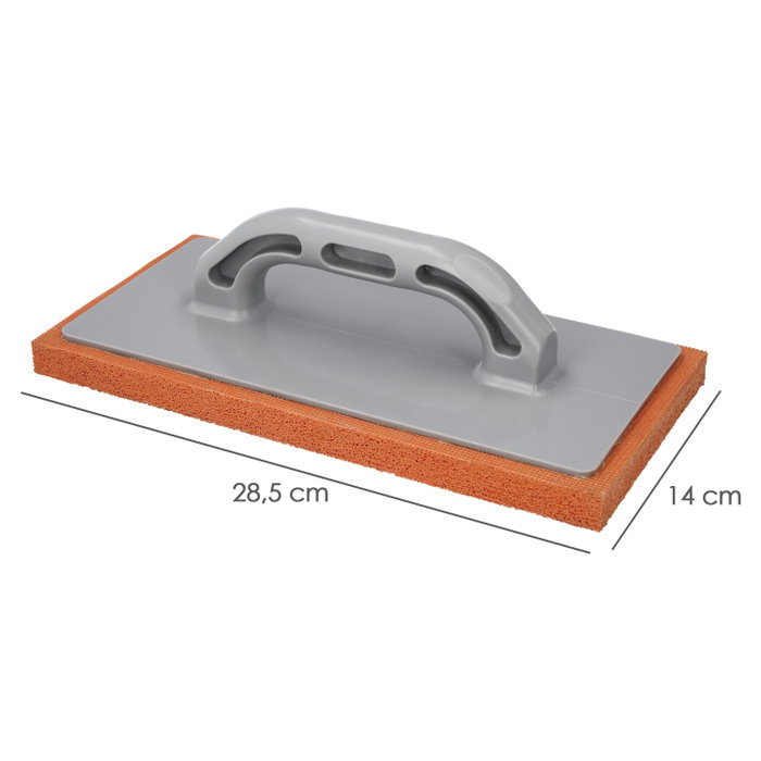 WOLFPACK LINEA PROFESIONAL Talocha en mousse orange avec manche en fibre 14x28 cm