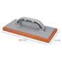 WOLFPACK LINEA PROFESIONAL Talocha en mousse orange avec manche en fibre 14x28 cm