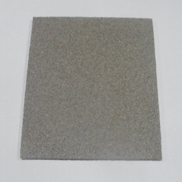 DUVER Éponge de ponçage plate 1 face grain moyen gris