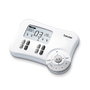 Beurer EM-80 Électrostimulateur Digital 3-en-1 TENS/EMS avec Masage, 4 Canaux, 8 Électrodes Autoadhésifs pour Soulagement de la Douleur et Renforcement Musculaire