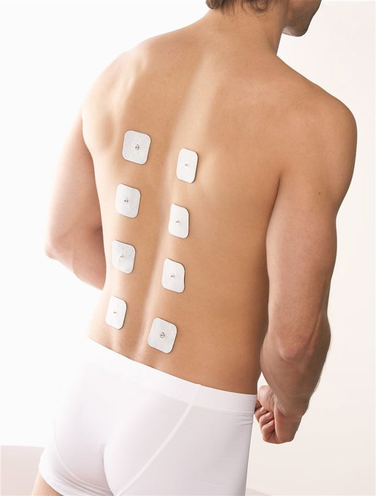 Beurer EM-80 Électrostimulateur Digital 3-en-1 TENS/EMS avec Masage, 4 Canaux, 8 Électrodes Autoadhésifs pour Soulagement de la Douleur et Renforcement Musculaire