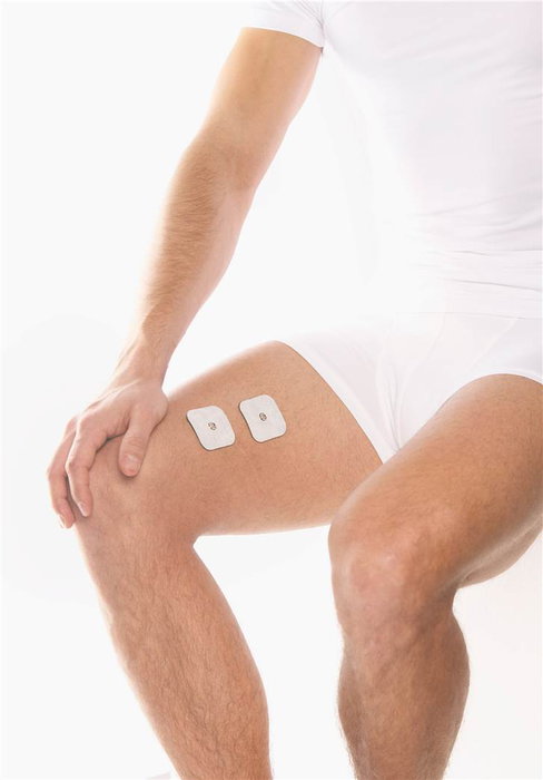 Beurer EM-80 Électrostimulateur Digital 3-en-1 TENS/EMS avec Masage, 4 Canaux, 8 Électrodes Autoadhésifs pour Soulagement de la Douleur et Renforcement Musculaire