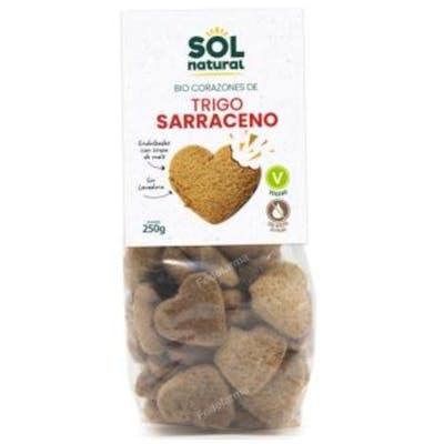 SOLNATURAL Cœurs de sarrasin avec sirop de maïs 250g
