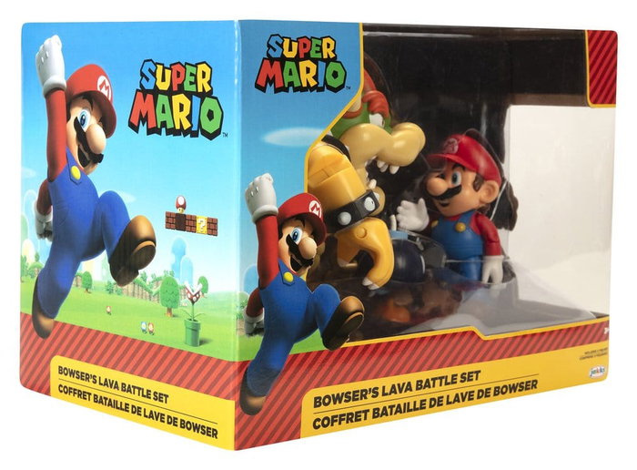 Jakks Pacific Super Mario VS. Bowser Lava Battle