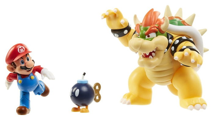 Jakks Pacific Super Mario VS. Bowser Lava Battle