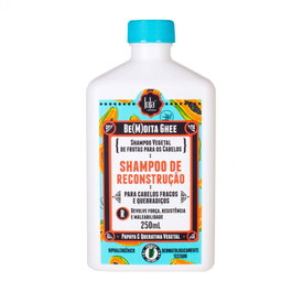 Lola From Rio - Shampooing Reconstruction Papaye et Kératine Végétale Bemdita Ghee 250ml - Pour cheveux cassants et fragilisés, formule légère