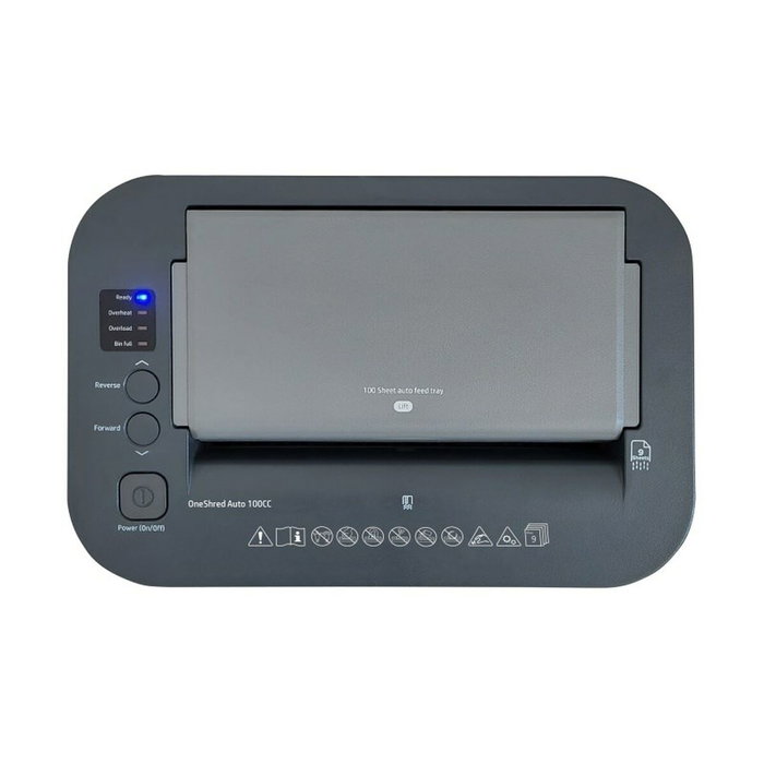 HP ONESHRED Auto 100cc 17 L Déchiqueteuse de Papier HP ONESHRED Auto 100cc 17 L Déchiqueteuse de Papier