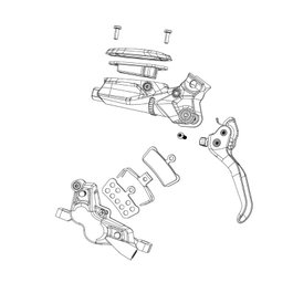 Sram Kit Recambios Mineral Fr.Maven/Motive/Db8/6/4