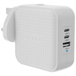 Hyper Chargeur Mural HyperJuice 70 W 2x USB-C PD 3.0 PPS Quick Charge 3.0 Prises Universelles