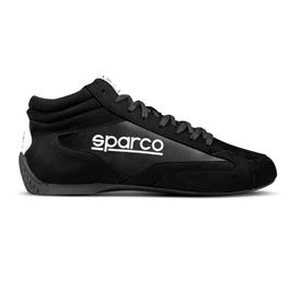 Sparco S0012A840NRBI Botines S-Drive Mid Taille 40 Noir-Blanc Chaussure de Style Course Semelle de Course Semelle Intérieure Amortissante