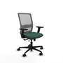 PIQUERAS Y CRESPO Chaise Haches Synchrone/Traslack Vert foncé et Gris