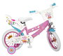 Peppa Pig - Bicicleta pour enfants fille 14 pouces, couleur rose, âge recommandé 4 à 6 ans (36 mois min), cadre fer, nécessite assemblage