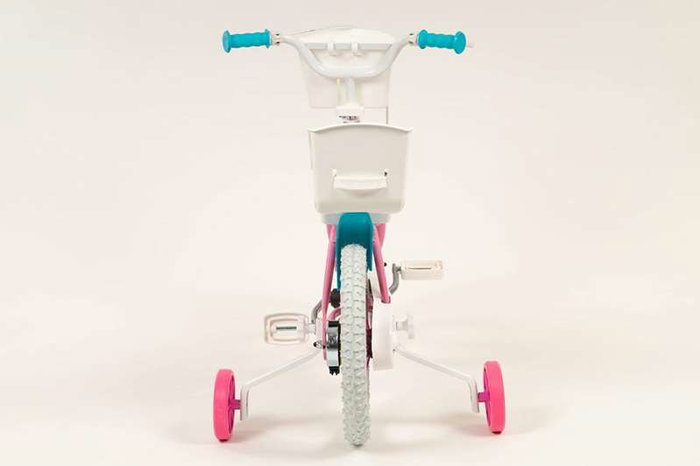 Peppa Pig - Bicicleta pour enfants fille 14 pouces, couleur rose, âge recommandé 4 à 6 ans (36 mois min), cadre fer, nécessite assemblage