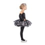 My Other Me Déguisement Ballerine Squelette avec Diadème, Robe, Mitaines et Collants Taille 7-9 ans