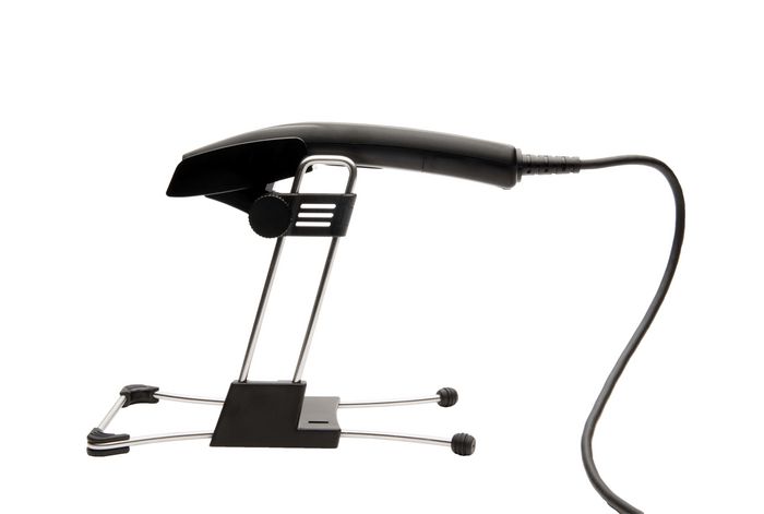 Opticon OPL-6845S - Scanner de codes-barres 1D/2D manuel et mains libres, 100 scans/s, USB, IP42, pour comptoir de vente et service