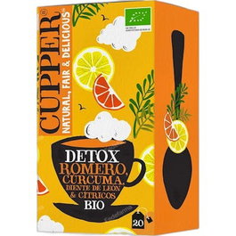 CUPPER Infusion Detox Bio 20 Bolsas