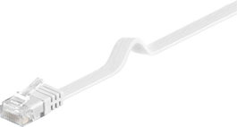 MicroConnect Câble réseau plat CAT6 U/UTP 1,5m Blanc