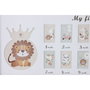 Cadre photo Home ESPRIT Verre Bois MDF 56,5 x 2 x 27,5 cm (4 Unités)