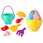 Marbueno Ensemble de seau avec accessoires multicolore 23x15 cm