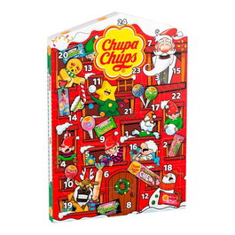 Chupa Chups Calendrier de l'Avent en forme de maison avec bonbons 225 g