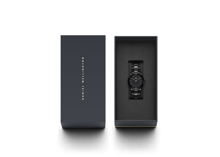 Daniel Wellington DW00100415 Iconic Ceramic 28mm Noir