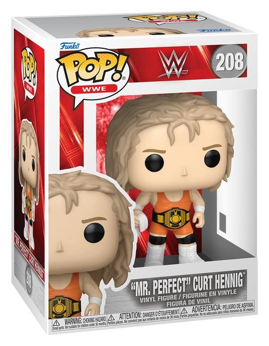 Funko WWE POP! Figurine en vinyle Curt Hennig (Mr. Perfect) 9 cm