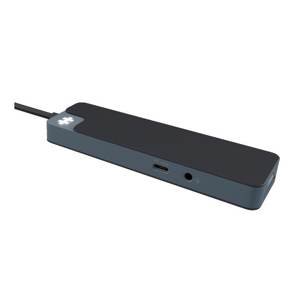 Targus Hub USB-C 8-en-1 HD4102BKGL - 2x USB-A 3.2, HDMI 4K, PD 100W, Lecteur SD/MicroSD, Noir Targus Hub USB-C 8-en-1 HD4102BKGL - 2x USB-A 3.2, HDMI 4K, PD 100W, Lecteur SD/MicroSD, Noir