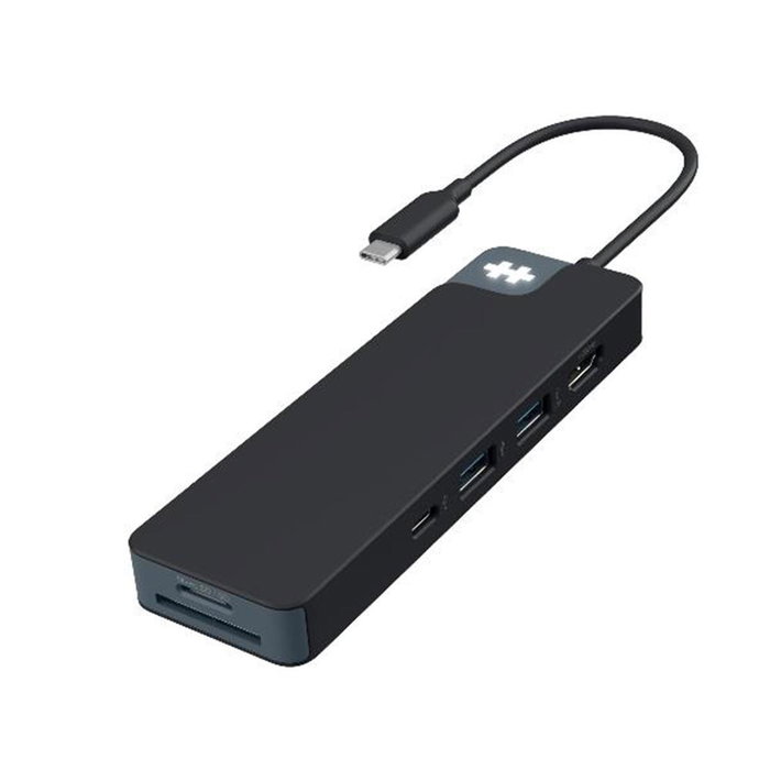 Targus Hub USB-C 8-en-1 HD4102BKGL - 2x USB-A 3.2, HDMI 4K, PD 100W, Lecteur SD/MicroSD, Noir Targus Hub USB-C 8-en-1 HD4102BKGL - 2x USB-A 3.2, HDMI 4K, PD 100W, Lecteur SD/MicroSD, Noir