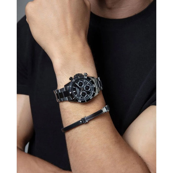 Bracelet Homme Viceroy 75379P01010 Argent 925 Noir