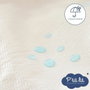 P'Tit Lit Lot de 2 Protege Matelas Bébé Anti Acariens 50x85 cm Blanc
