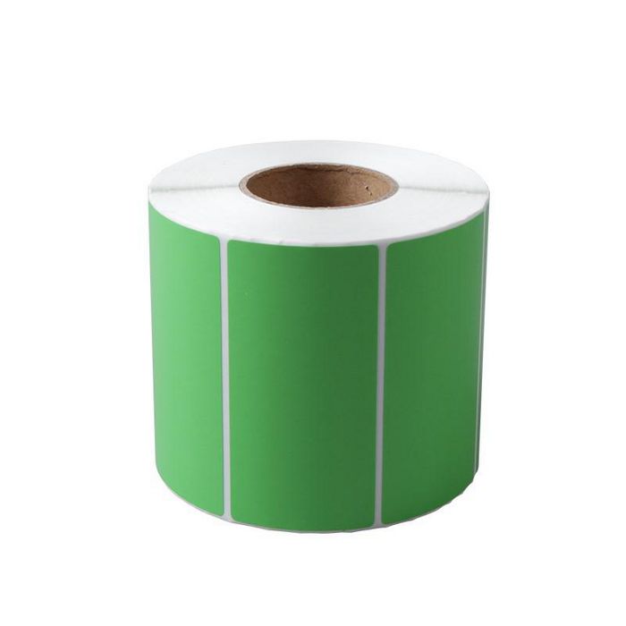 Capture Étiquettes thermiques vertes directes enduites permanentes - 45 x 32 mm - Mandrin 25 mm - Sans perforation - 2800 étiquettes/rouleau - Boîte de 10 rouleaux